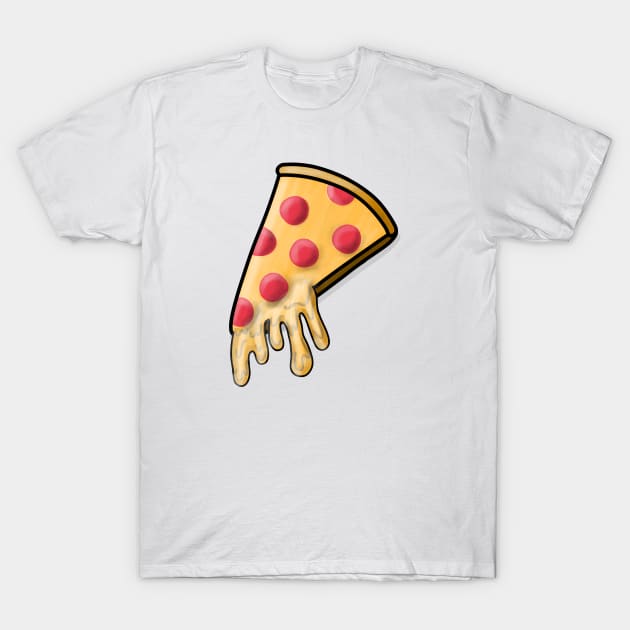 Pepperoni Pizza T-Shirt by Oh Mars!
